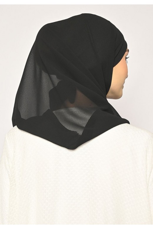 Pasmina Instan Lasercut Cerutti Black